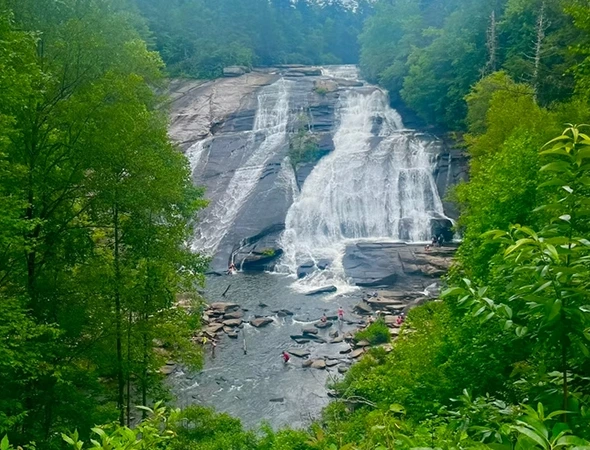 Hotel Pickup Private Waterfall Tours Service in Tryon NC