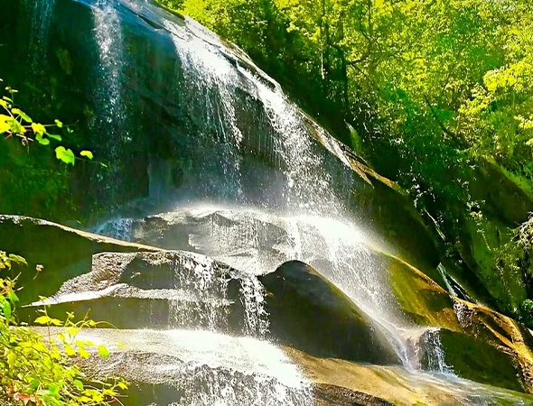 Private Waterfall Hiking in Hendersonville