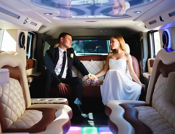 Hotel Pickup Wedding Transportation in Lake Lure